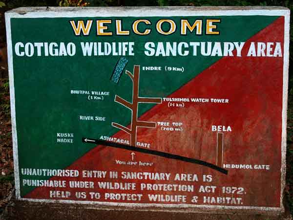 Cotigao Wildlife Sanctuary Cotigao Wildlife Sanctuary