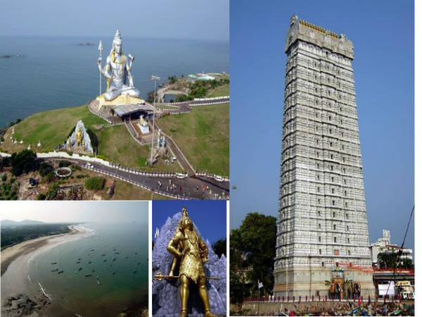 ಮುರುಡೇಶ್ವರ ದೇವಸ್ಥಾನ, ಕರ್ನಾಟಕ: