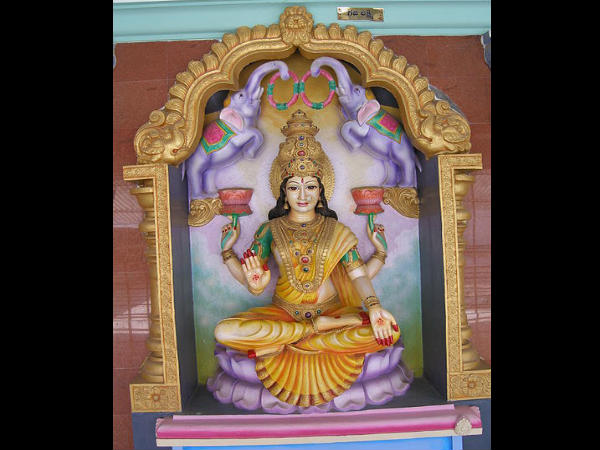 ಅಷ್ಟಲಕ್ಷ್ಮಿಯರ ದೇವಾಲಯ :