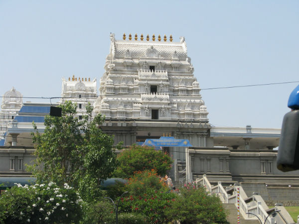 ಇಸ್ಕಾನ್ ದೇವಸ್ಥಾನದ ಸೊಬಗು