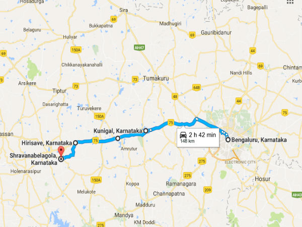Travel from Bangalore to Shravanabelagola Travel from Bangalore to Shravanabelagola