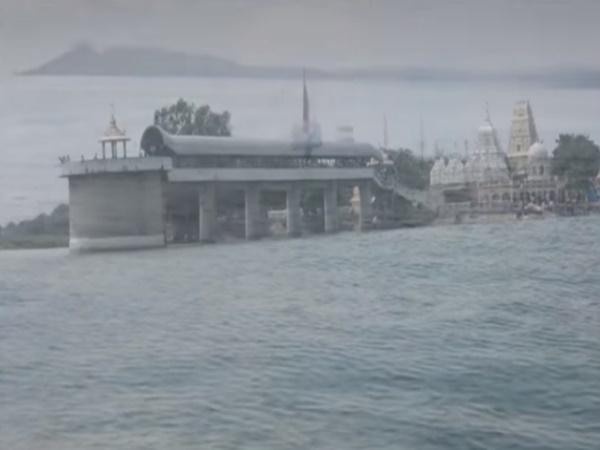 ಎಂಟು ತಿಂಗಳು ನೀರಿನಲ್ಲಿಯೇ ಇರುವ ದೇವಾಲಯವಿದು.....