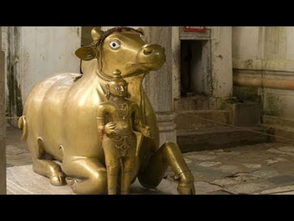 ಪಂಚಲೋಹದ ನಂದಿಯ ವಿಗ್ರಹ