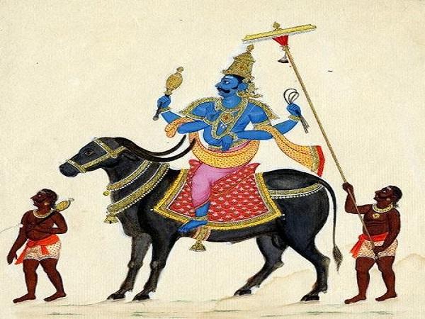 9.ತಿರುವೈಕಾವೂರ್ನಲ್ಲಿನ ಯಮಧರ್ಮರಾಜ ದೇವಾಲಯ