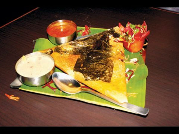 ಗೋಲ್ಡ್ ಪ್ಲೇಟೆಡ್ ದೋಸೆ