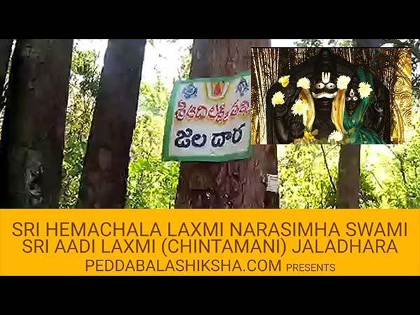 ಪಾದದ ಬಳಿ ನೀರು ಹರಿಯುತ್ತದೆ