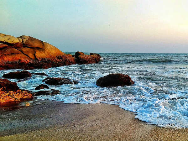1.ಕನ್ಯಾಕುಮಾರಿ ಬೀಚ್