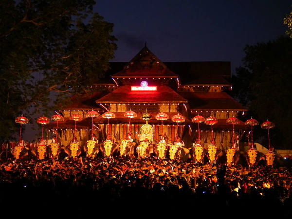 1) ವಡಕ್ಕುನಾಥನ್ ದೇವಸ್ಥಾನ