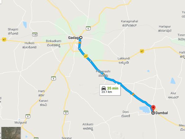 ಡಂಬಲ್ ತಲುಪುವುದು ಹೇಗೆ?